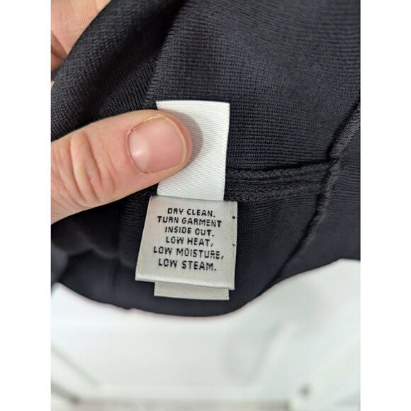 St. John Tank Dress women's size 10 black cocktail tweed boucle wool blend - Picture 4 of 6